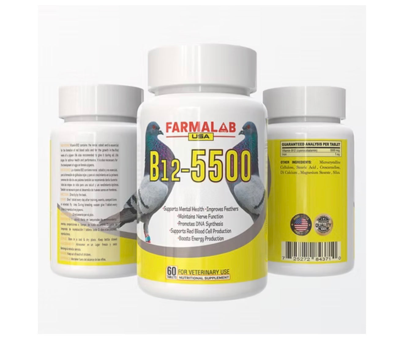 B12 5500 for Pigeons Palomas