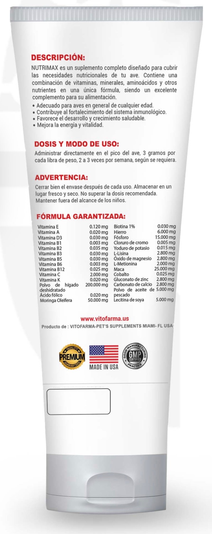 Complete Multivitamin NutriMax 120 g