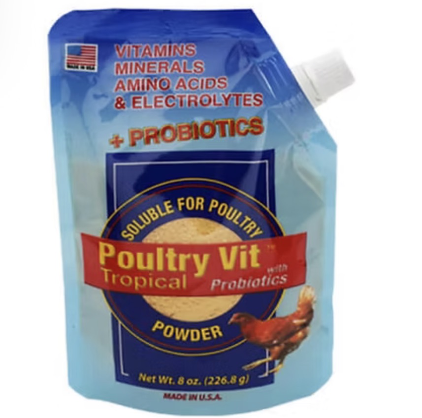 POULTRY VIT Tropical con Probióticos Vitaminas, Minerales, Aminoácidos y Electro