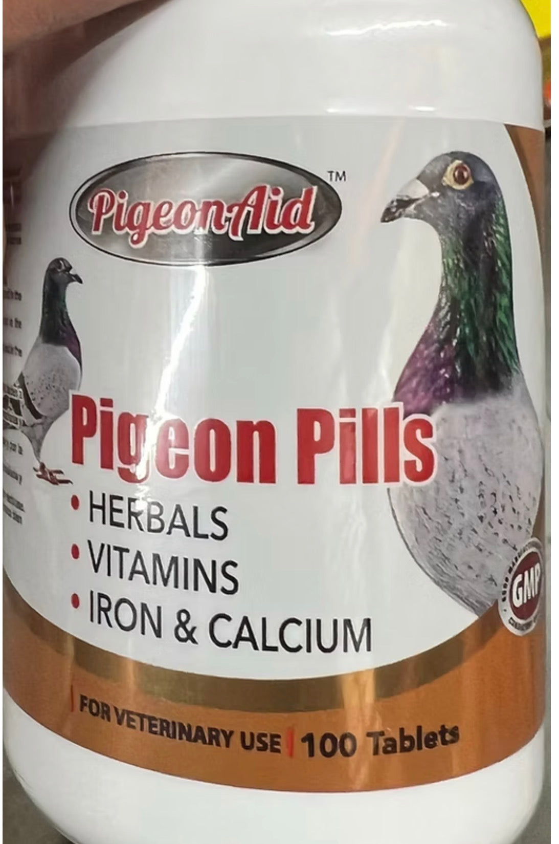 Pigeon Pills PALOMAS 100 tablets